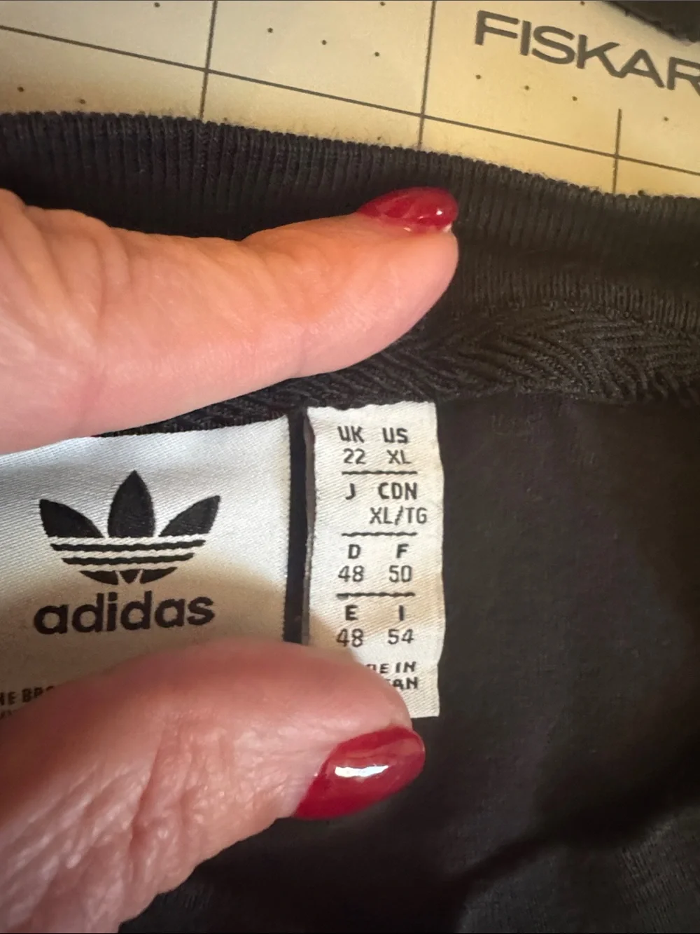 adidas Black Muscle Tee with White Trefoil Logo - Picture 2 of 4